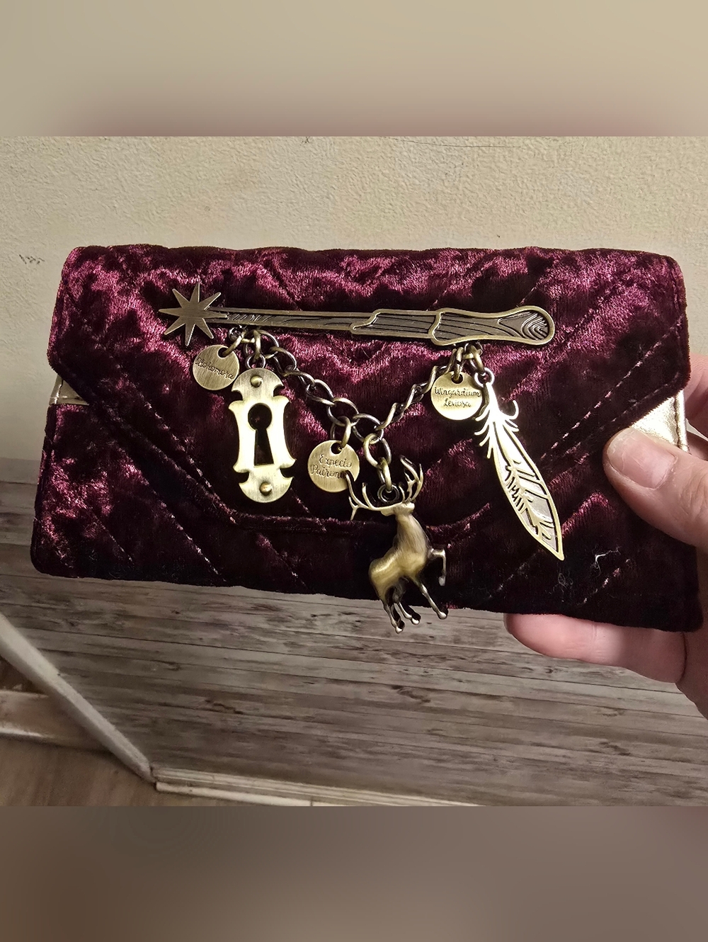 Harry Potter Wallet With Spell Charms